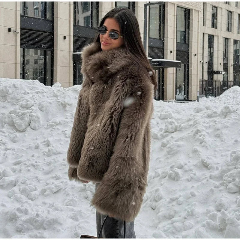 The Mink-Look Cruelty-Free Fur Jacket