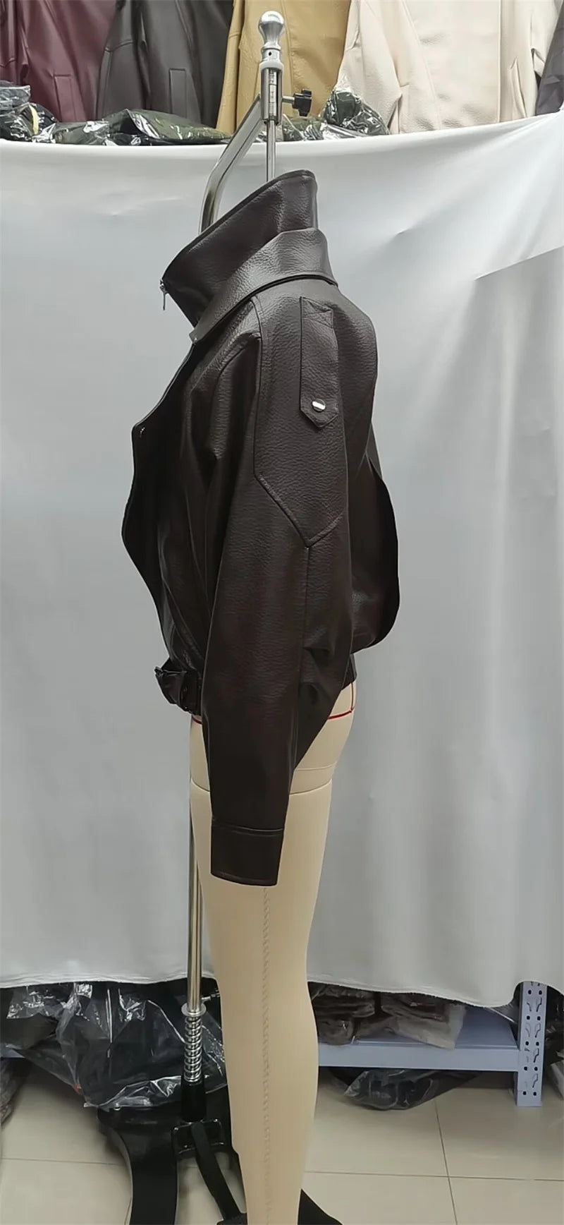 The Cruelty-Free Leather Biker Jacket