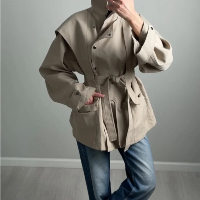 The Frog-Button Mandarin Jacket