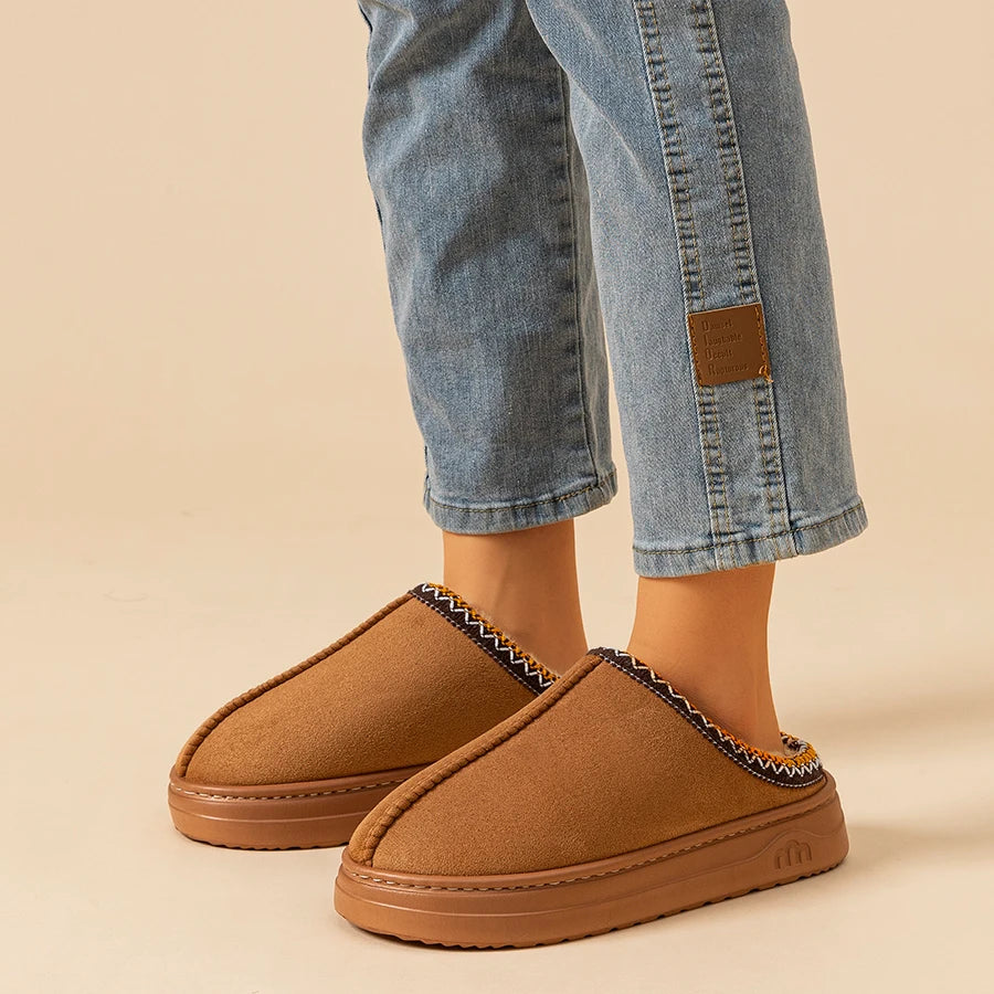 The Fuzzy Cruelty-Free Fur House Slipper