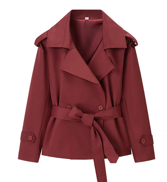 The Belted Short Trench
