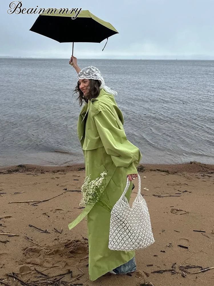 The Cape-Collar Belted Trench