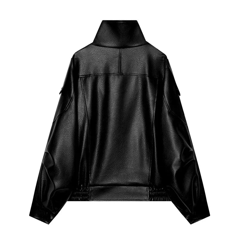 The Cruelty-Free Leather Biker Jacket
