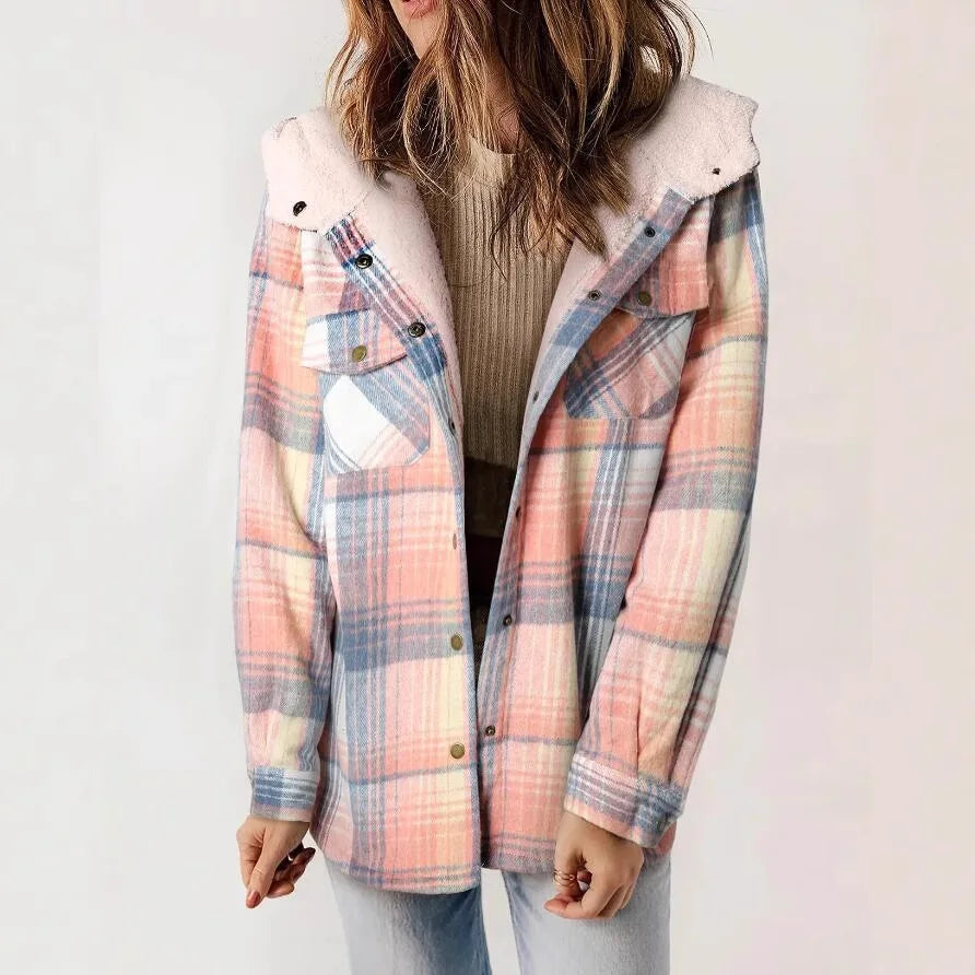 The Plaid Sherpa-Lined Shacket