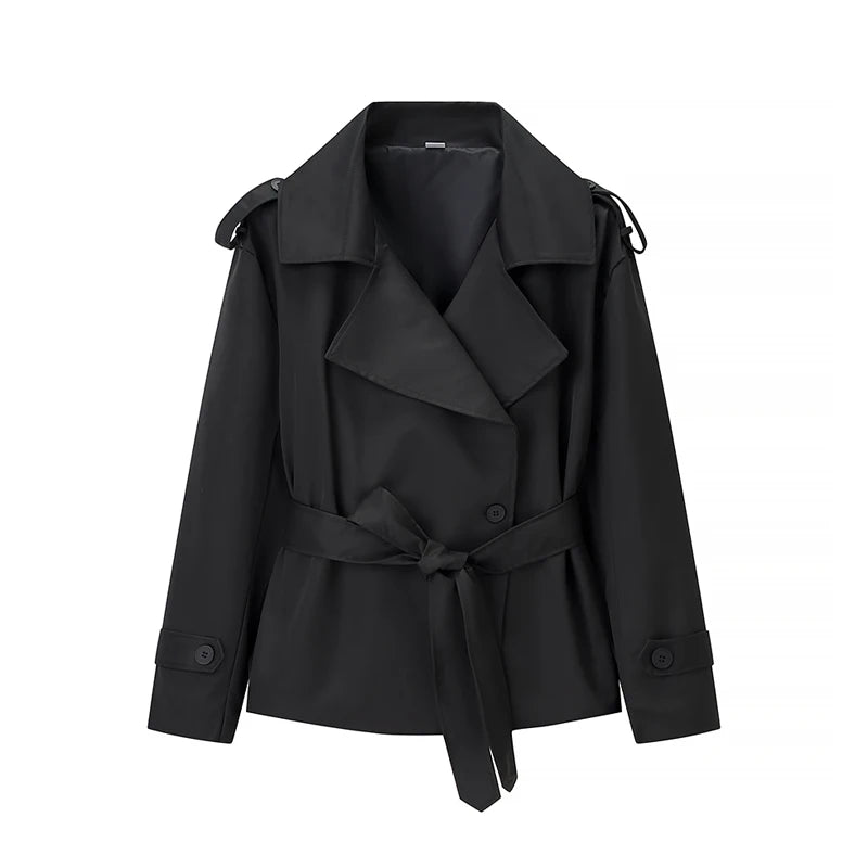 The Double-Breasted Belted Trench