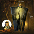Hanging Skull Ghost Decoration — Lighted or Unlit