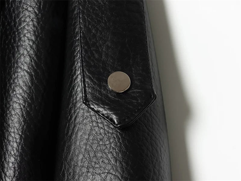 The Cruelty-Free Leather Biker Jacket