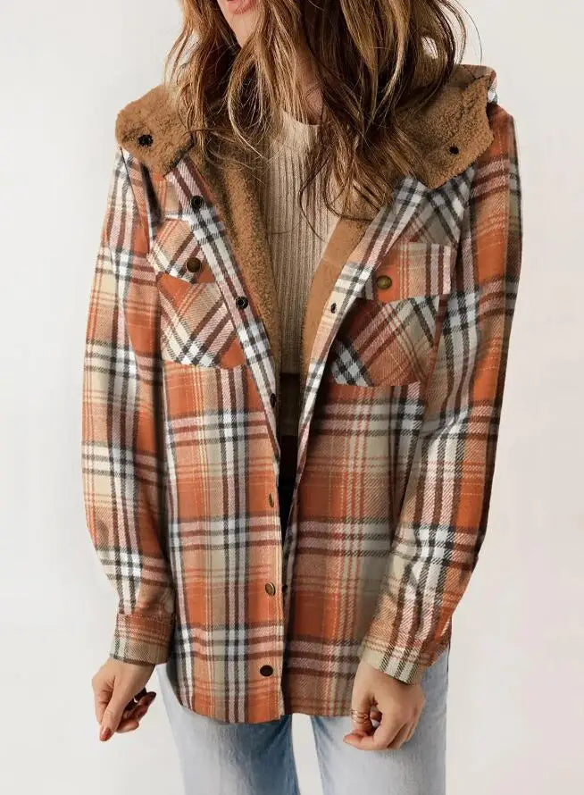 The Plaid Sherpa-Lined Shacket