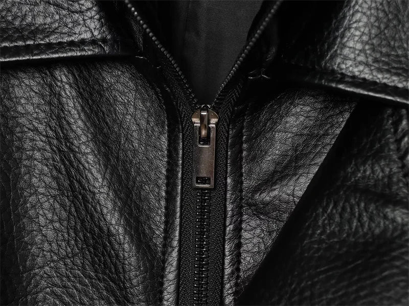The Cruelty-Free Leather Biker Jacket