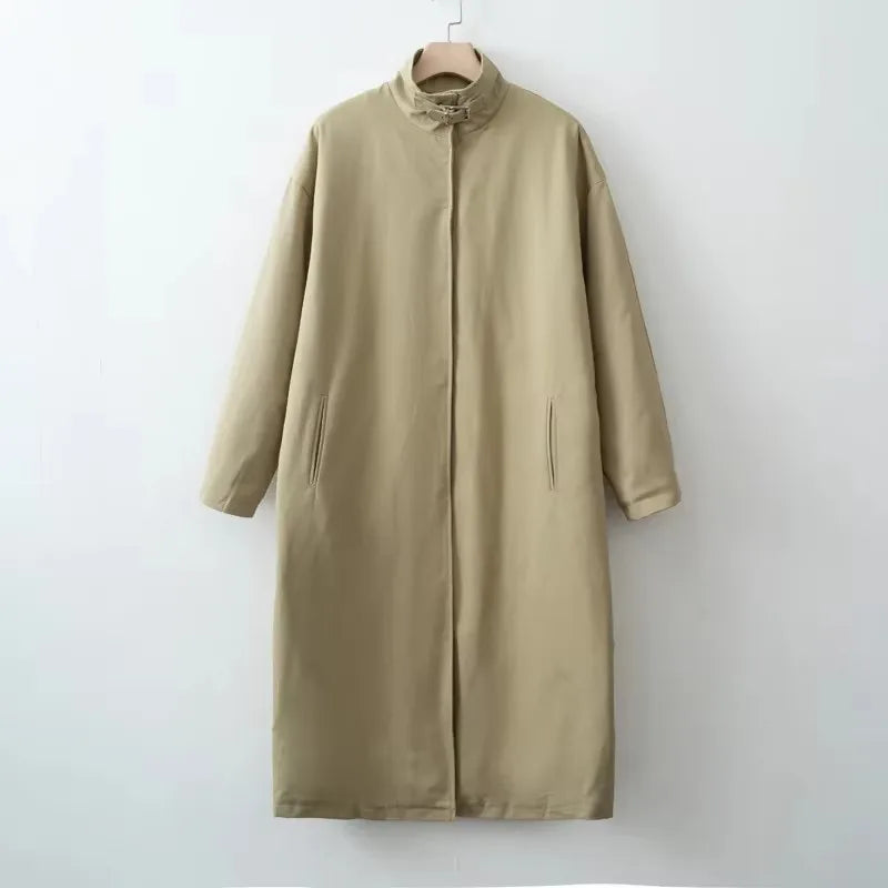 The Oversized Long Trench Coat