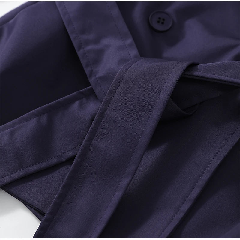 The Lace-Up Long Coat