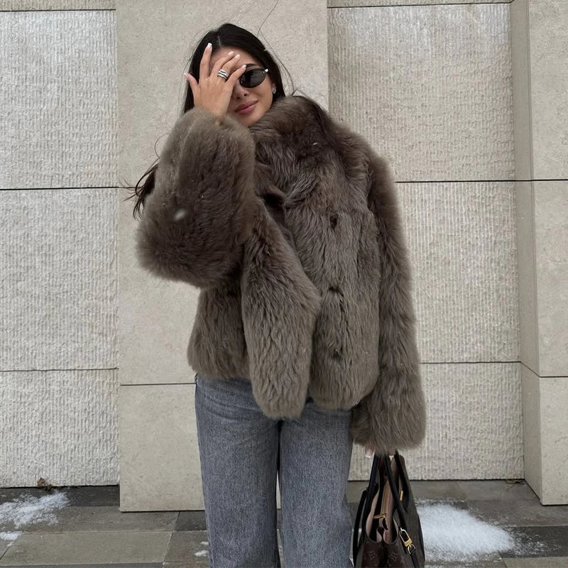 The Faux Fur Lapel Collection