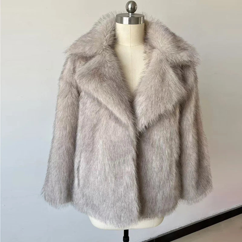 The Plush Faux Fur Coat