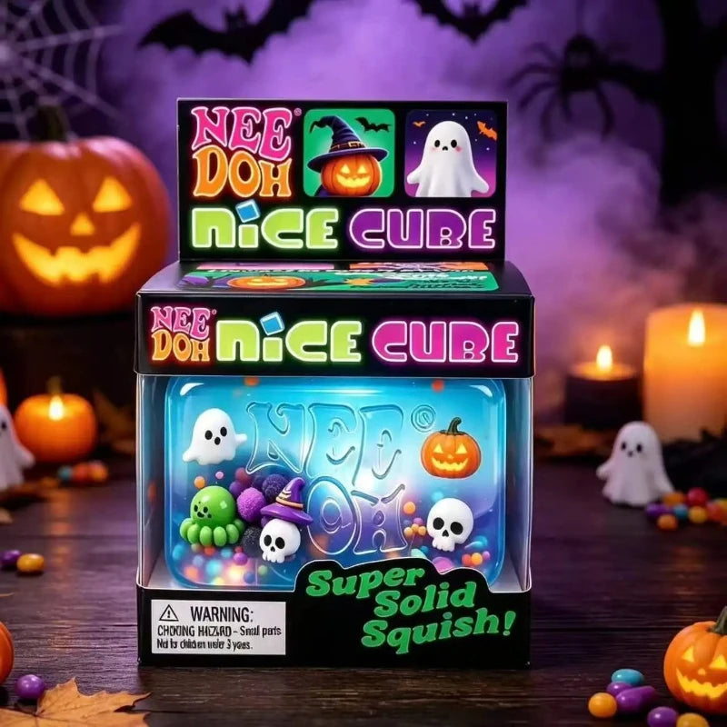 Spider & Pumpkin Halloween Squishy Toy
