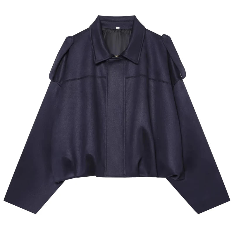 The Cruelty-Free Suede Cropped Bomber