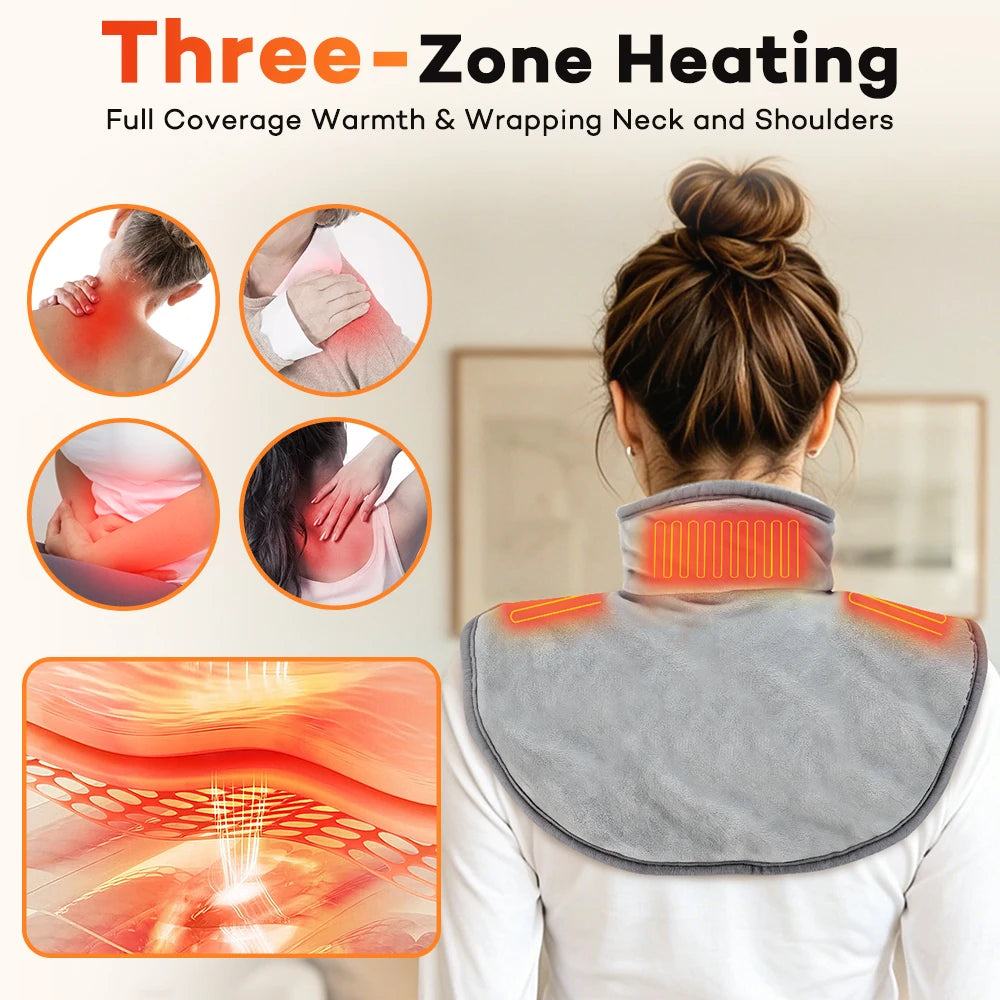 The Heated Neck & Shoulder Wrap