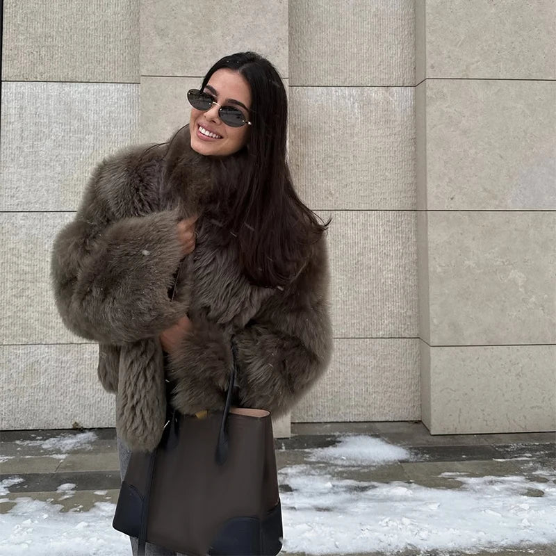 The Faux Fur Lapel Collection