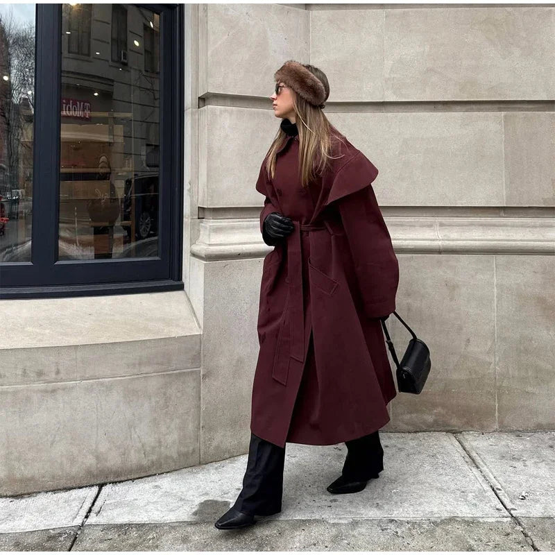 The Cape-Collar Belted Trench