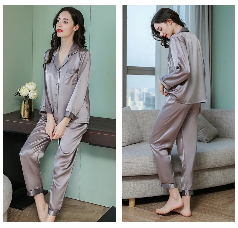 The Mulberry Silk Pajama Set