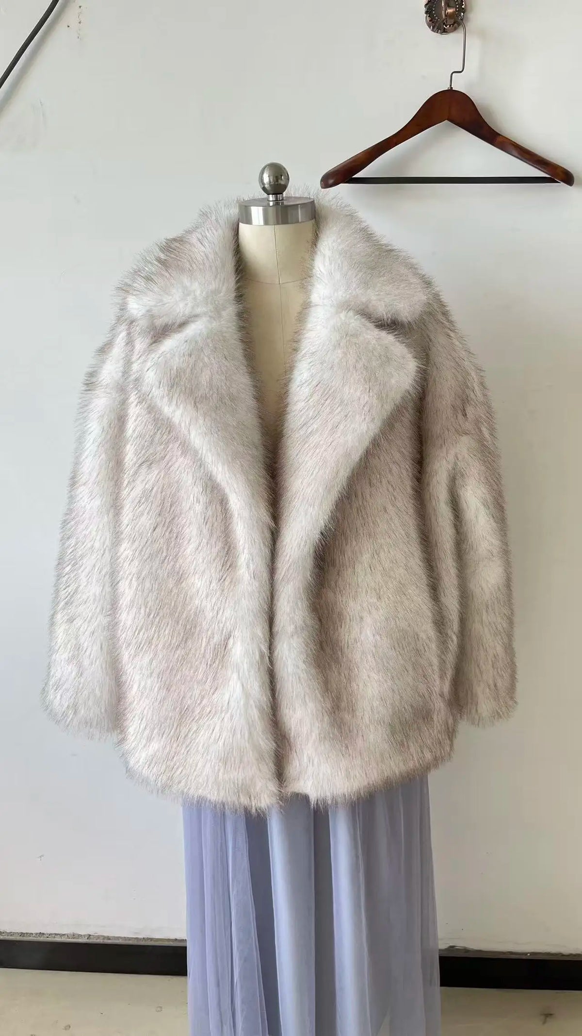 The Plush Faux Fur Coat