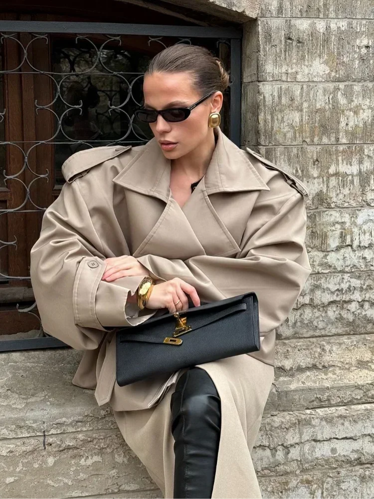 The Lace-Up Long Coat