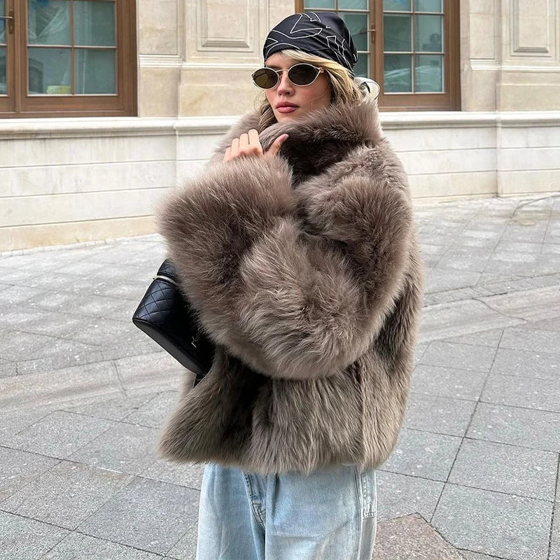 The Faux Fur Lapel Collection