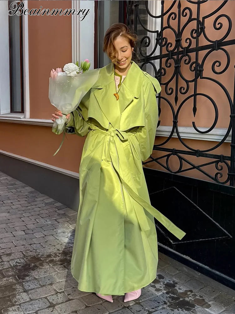 The Cape-Collar Belted Trench