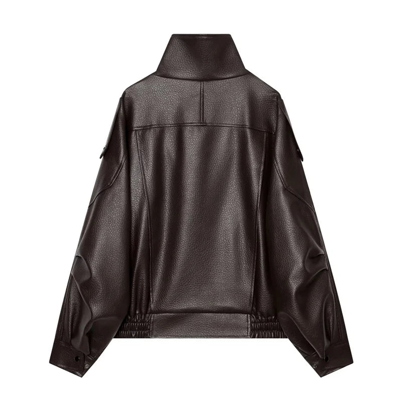 The Cruelty-Free Leather Biker Jacket