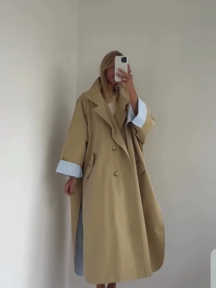 The Cape-Collar Belted Trench