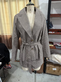 The Plaid Belted Short Trench