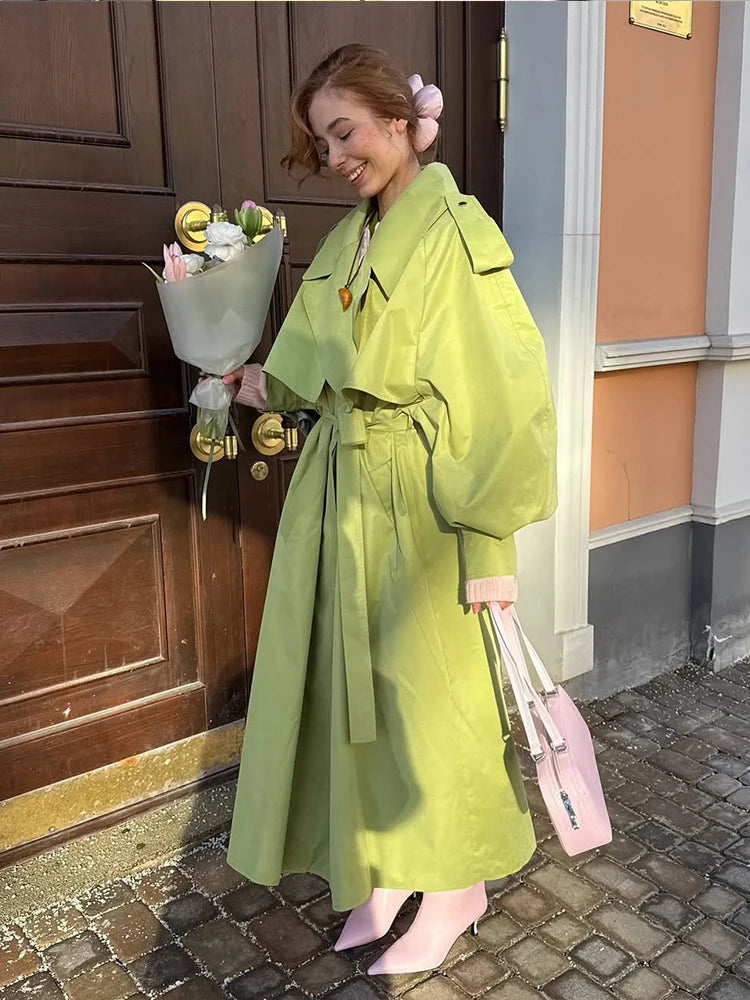 The Cape-Collar Belted Trench