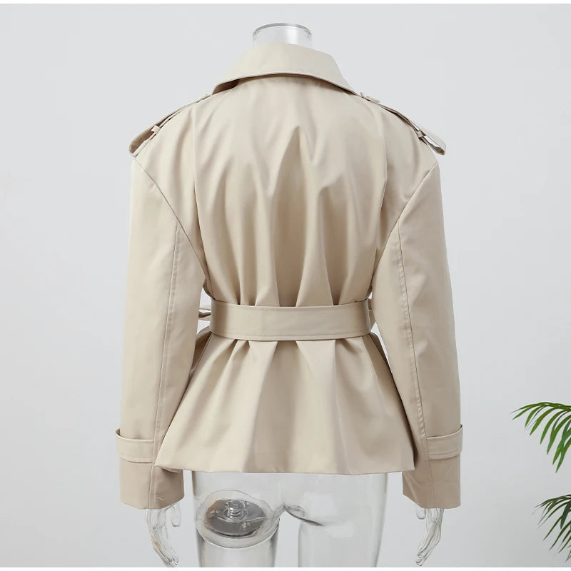 The Double-Breasted Belted Trench