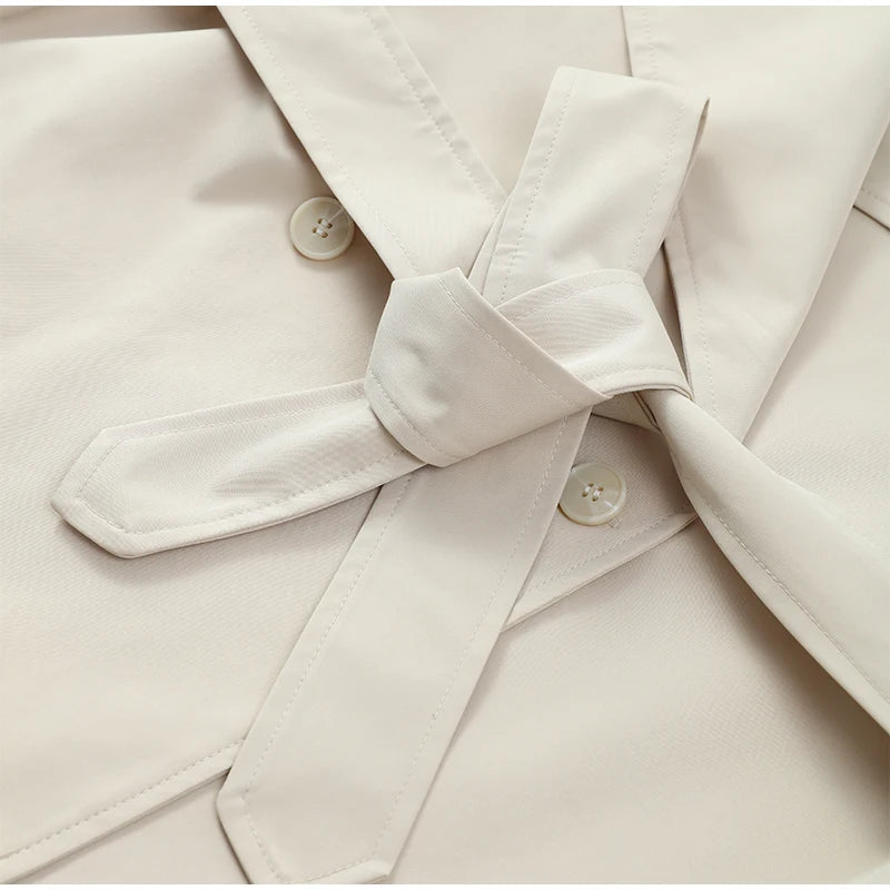 The Double-Breasted Belted Trench