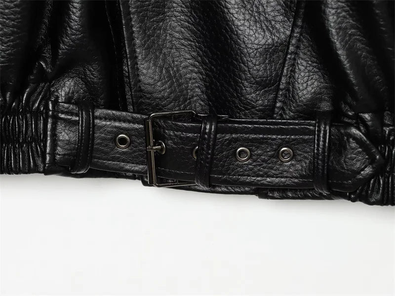 The Cruelty-Free Leather Biker Jacket