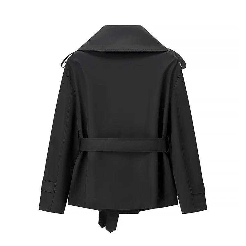 The Double-Breasted Belted Trench