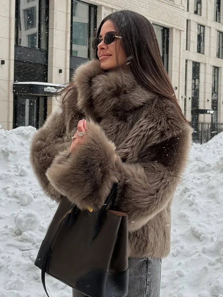 The Mink-Look Cruelty-Free Fur Jacket