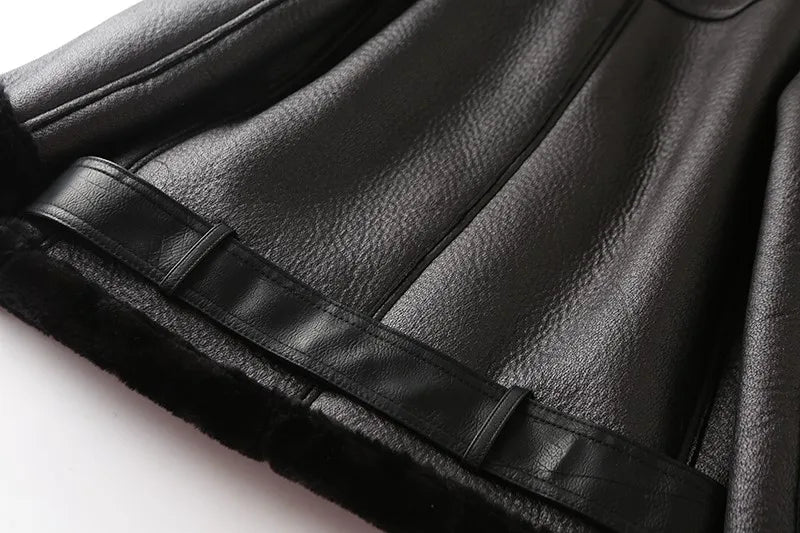 The Shearling-Look Aviator Jacket