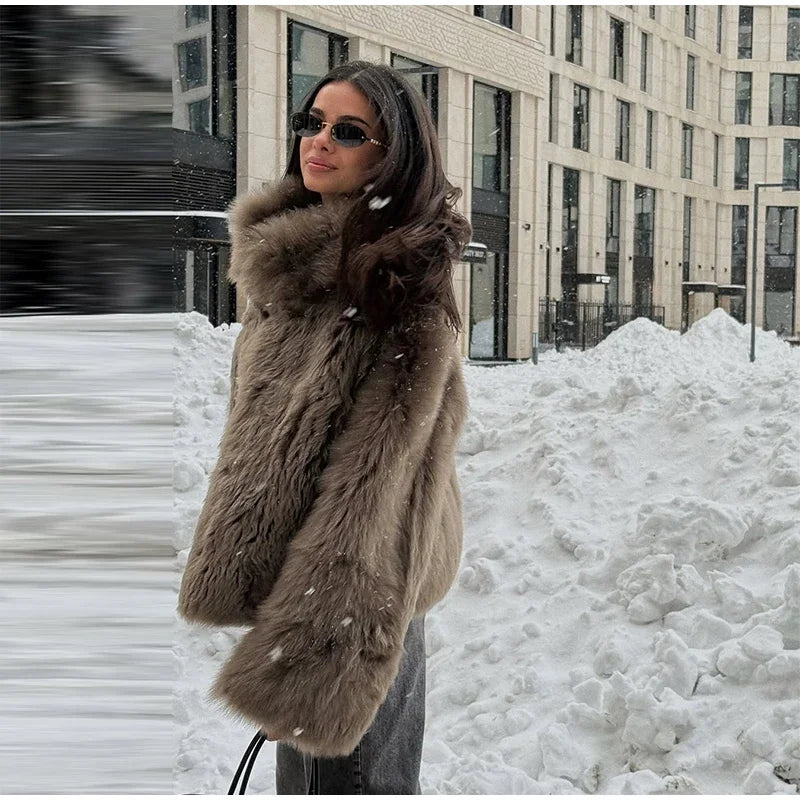The Mink-Look Cruelty-Free Fur Jacket