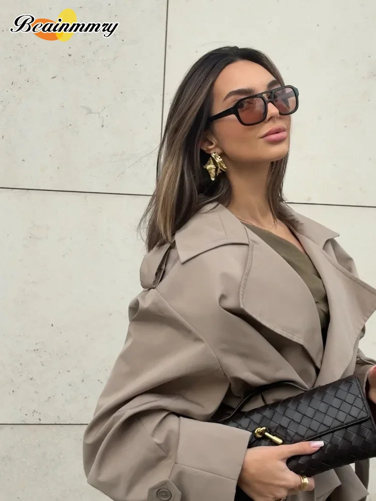 The Double-Breasted Belted Trench