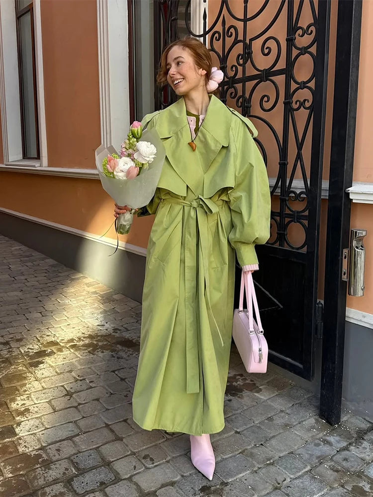 The Long Stand-Collar Trench