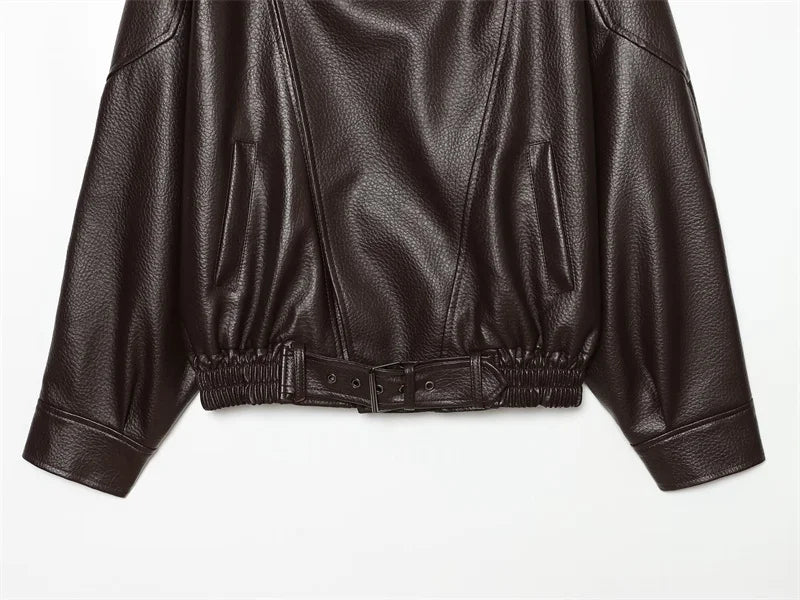 The Cruelty-Free Leather Biker Jacket