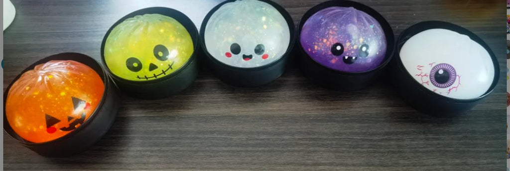 Halloween Dumpling Squishy — Assorted Designs & Sizes