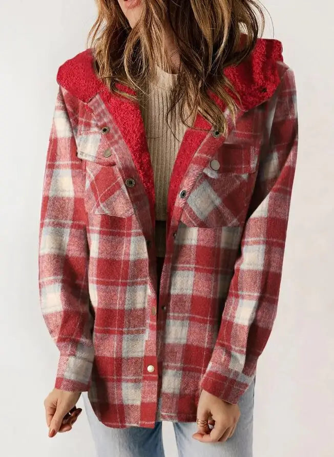 The Plaid Sherpa-Lined Shacket