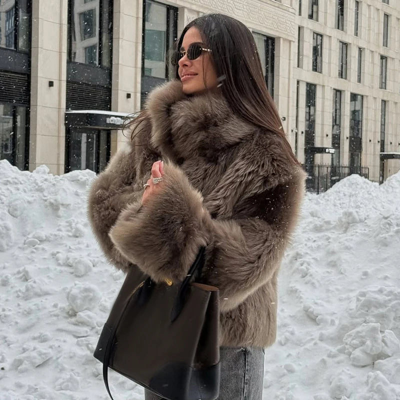 The Faux Fur Lapel Collection