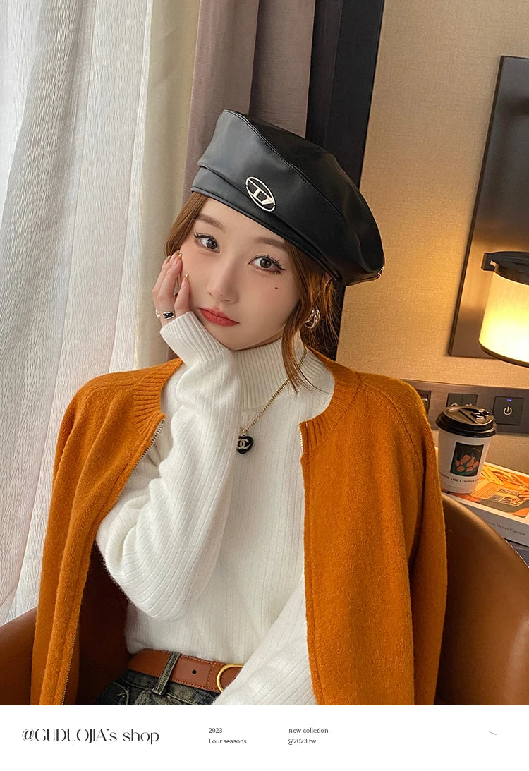 The Lined Knit Turtleneck