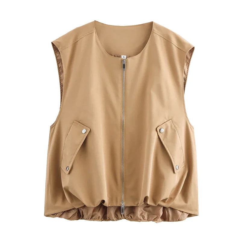 The Cropped Wrap Trench