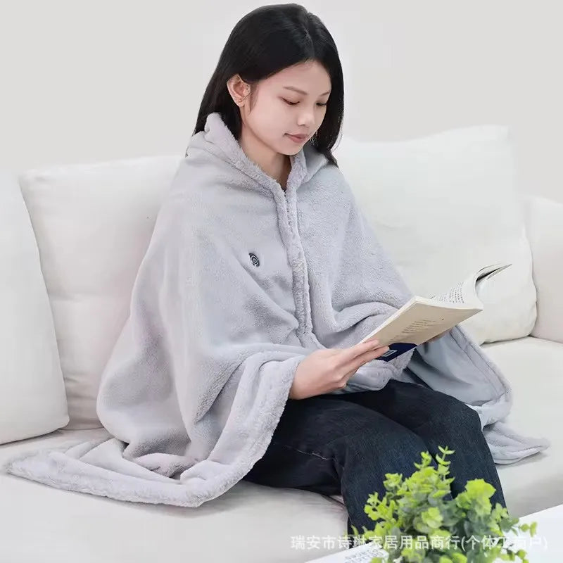 The Plush Heated Throw