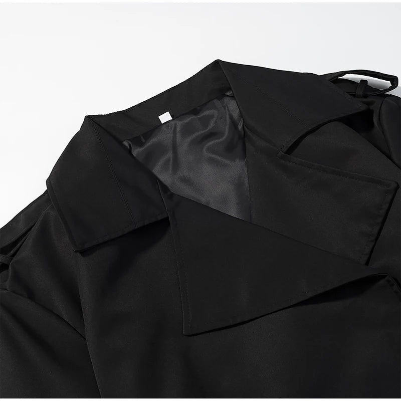 The Double-Breasted Belted Trench