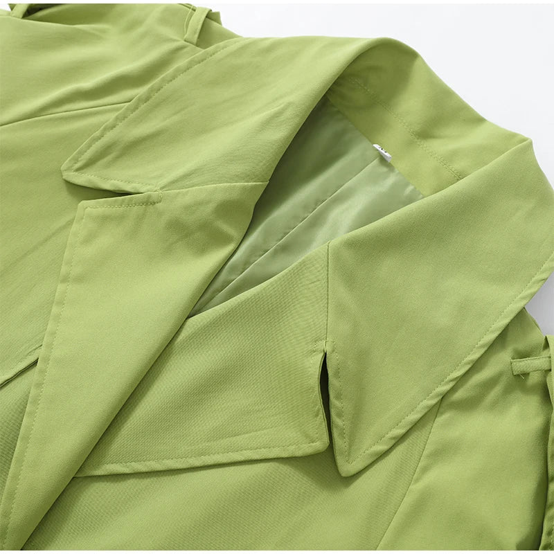The Cape-Collar Belted Trench