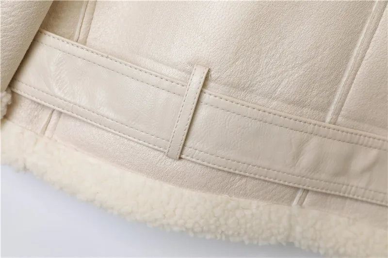 The Shearling-Look Aviator Jacket